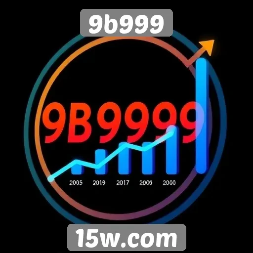 Números crescentes de usuários ativos no 9b999